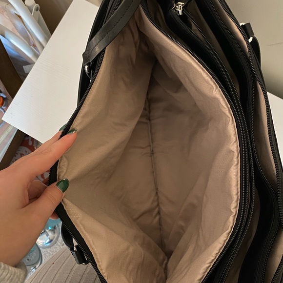 Tumi Tote Bag | Black Business Tote - Picture 3 of 8